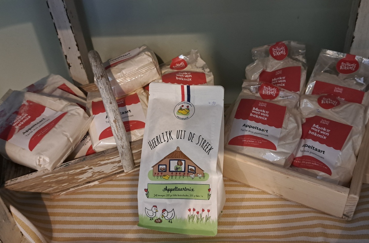 biologische producten van collega-boeren